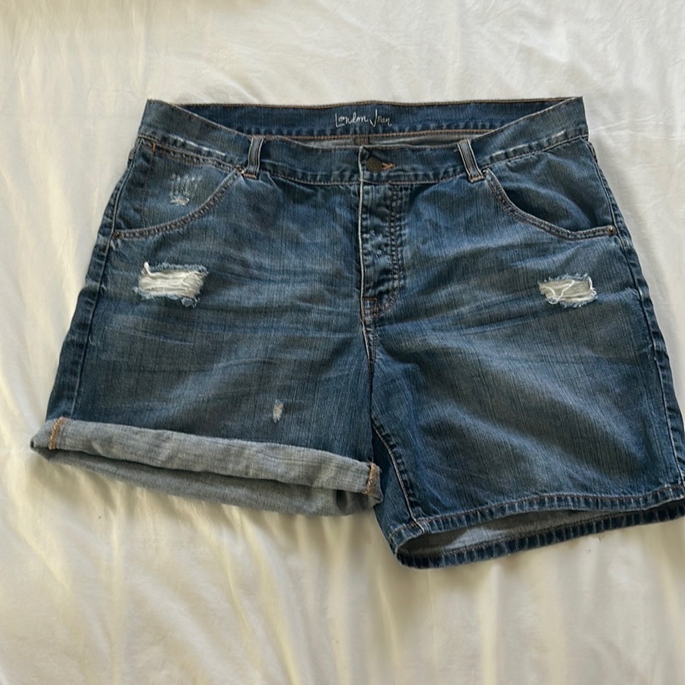 Vintage London Jean Denim Shorts